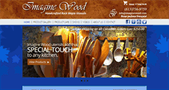 Desktop Screenshot of imaginewood.com